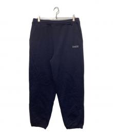 ENNOY（エンノイ）の古着「ELECTRIC LOGOスウェットパンツ」｜ネイビー