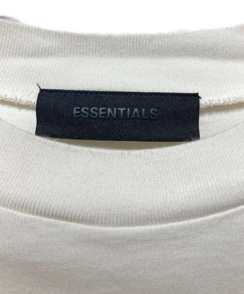 FOG ESSENTIALS（フィアオブゴッド エッセンシャル）FOG ESSENTIALS (フィアオブゴッド エッセンシャル) Rubber Logo S/S Tee ホワイト サイズ:Mの古着・服飾アイテム