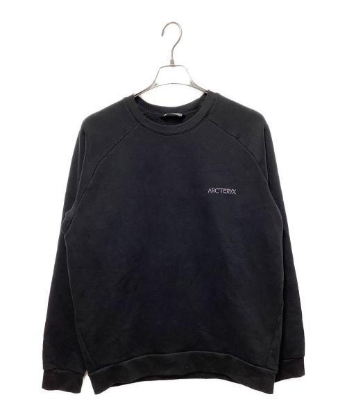 ARC'TERYX（アークテリクス）ARC'TERYX (アークテリクス) ラグランスウェット ブラック サイズ:Ｌの古着・服飾アイテム