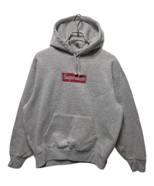 SUPREME（シュプリーム）SUPREME (シュプリーム) Inside Out Box Logo Hooded Sweatshirt グレー×レッド サイズ:Ｓの古着・服飾アイテム
