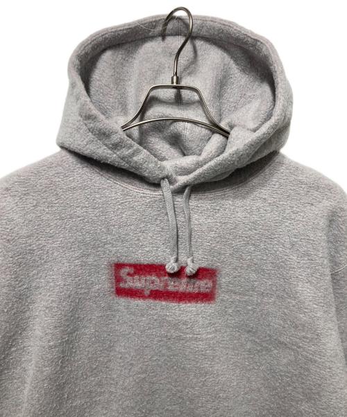 SUPREME（シュプリーム）SUPREME (シュプリーム) Inside Out Box Logo Hooded Sweatshirt グレー×レッド サイズ:Ｓの古着・服飾アイテム