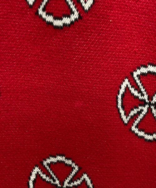 SUPREME（シュプリーム）SUPREME (シュプリーム) INDEPENDENT (インディペンデント) Crosses Sweater レッド サイズ:XLの古着・服飾アイテム