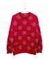 SUPREME（シュプリーム）の古着「Crosses Sweater」｜レッド