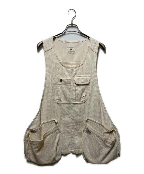 Snow peak（スノーピーク）Snow peak (スノーピーク) 柔道オックスベスト アイボリー サイズ:2の古着・服飾アイテム