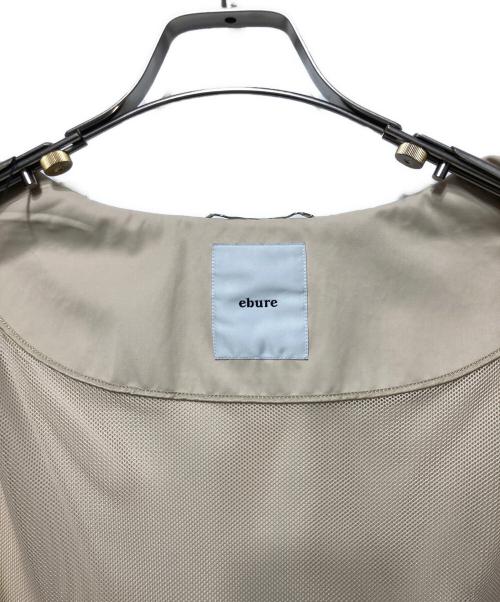 ebure（エブール）ebure (エブール) バックギャザーショート丈フーデッドコート ベージュ サイズ:36の古着・服飾アイテム