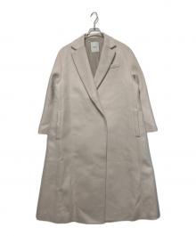 ebure（エブール）の古着「ウールボンディングチェスターコート」｜ベージュ