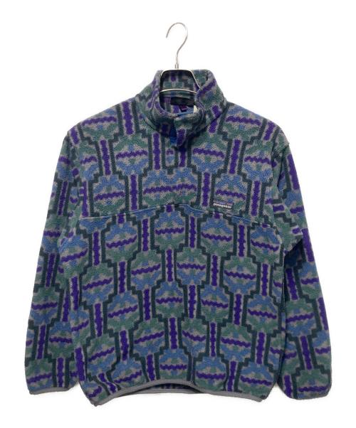 Patagonia（パタゴニア）Patagonia (パタゴニア) 90’S テウェルチェ柄シンチラスナップT マルチカラー サイズ:XSの古着・服飾アイテム