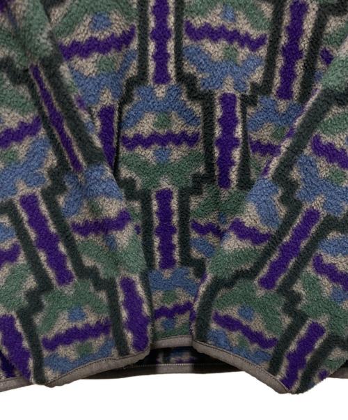 Patagonia（パタゴニア）Patagonia (パタゴニア) 90’S テウェルチェ柄シンチラスナップT マルチカラー サイズ:XSの古着・服飾アイテム