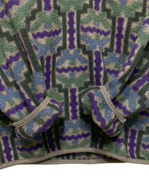 Patagonia（パタゴニア）Patagonia (パタゴニア) 90’S テウェルチェ柄シンチラスナップT マルチカラー サイズ:XSの古着・服飾アイテム
