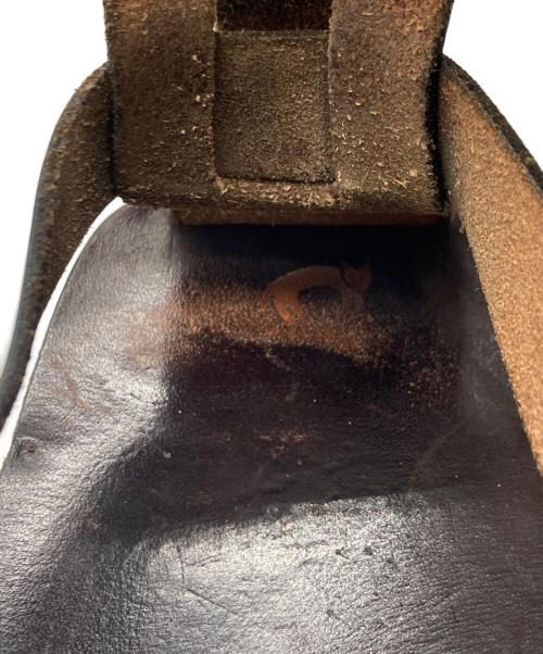 JUTTA NEUMANN（ユッタニューマン）JUTTA NEUMANN (ユッタニューマン) JEFF レザーサンダル ブラック サイズ:D8の古着・服飾アイテム