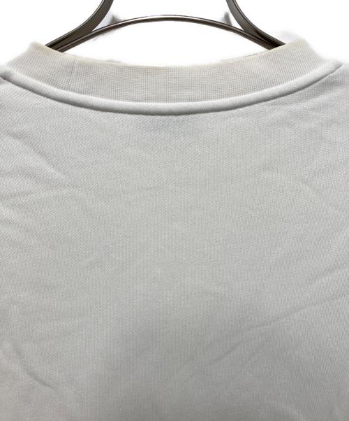 MONCLER（モンクレール）MONCLER (モンクレール) ロゴスウェット ホワイト サイズ:Ｓの古着・服飾アイテム