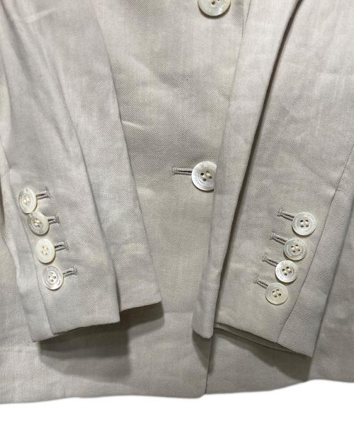 Aquascutum（アクアスキュータム）Aquascutum (アクアスキュータム) ダブルブレストジャケット ベージュ サイズ:6の古着・服飾アイテム