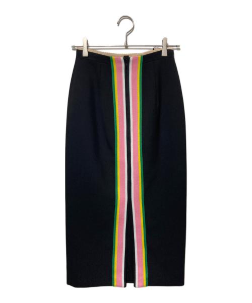 N°21（ヌメロヴェントゥーノ）N°21 (ヌメロヴェントゥーノ) ペンシルスカート ブラック サイズ:38の古着・服飾アイテム