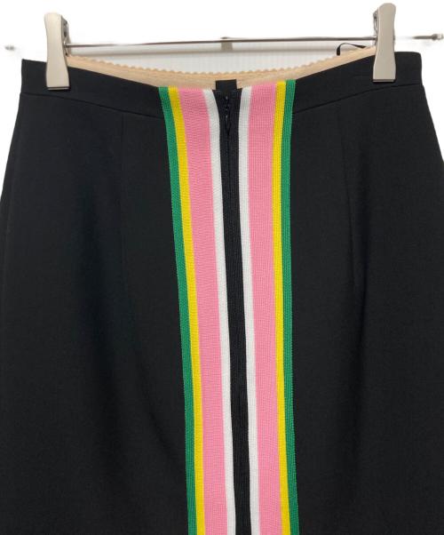 N°21（ヌメロヴェントゥーノ）N°21 (ヌメロヴェントゥーノ) ペンシルスカート ブラック サイズ:38の古着・服飾アイテム