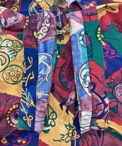 BANANA REPUBLIC（バナナリパブリック）BANANA REPUBLIC (バナナリパブリック) 90’S 総柄シャツ マルチカラー サイズ:Ｍの古着・服飾アイテム