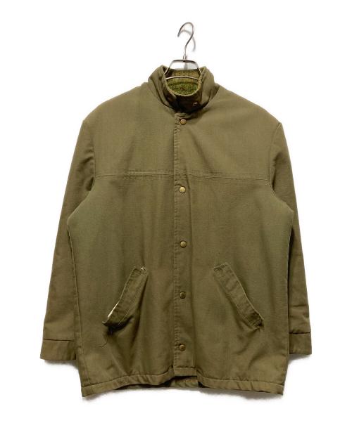 TOWN CRAFT（タウンクラフト）TOWN CRAFT (タウンクラフト) 60-70’S スタンドカラージャケット グリーン サイズ:Mの古着・服飾アイテム