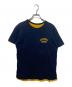 Champion（チャンピオン）の古着「80’S ダブルフェイスTEE」｜イエロー×ネイビー
