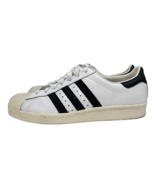 adidas（アディダス）adidas (アディダス) スニーカー ホワイト×ブラック サイズ:27の古着・服飾アイテム