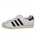 adidas (アディダス) スニーカー ホワイト×ブラック サイズ:27：6000円