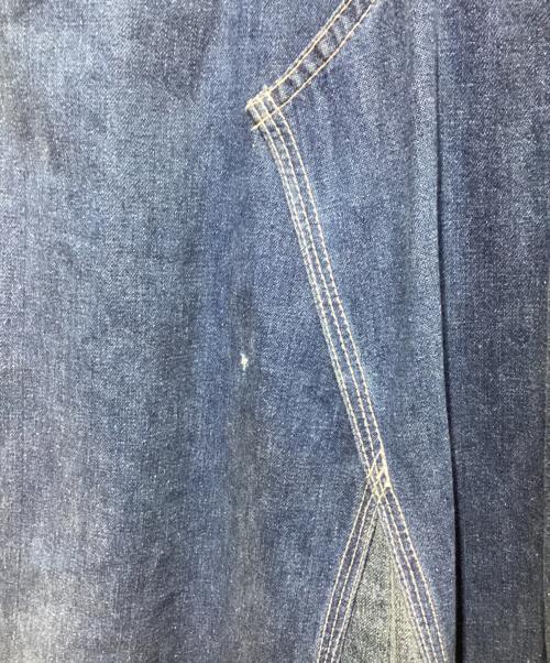 LEE（リー）LEE (リー) 70'sオーバーオールスカート インディゴ サイズ:-の古着・服飾アイテム
