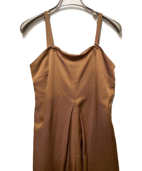 CHAOS（カオス）Chaos (カオス) カルゼオールインワン ブラウン サイズ:38の古着・服飾アイテム
