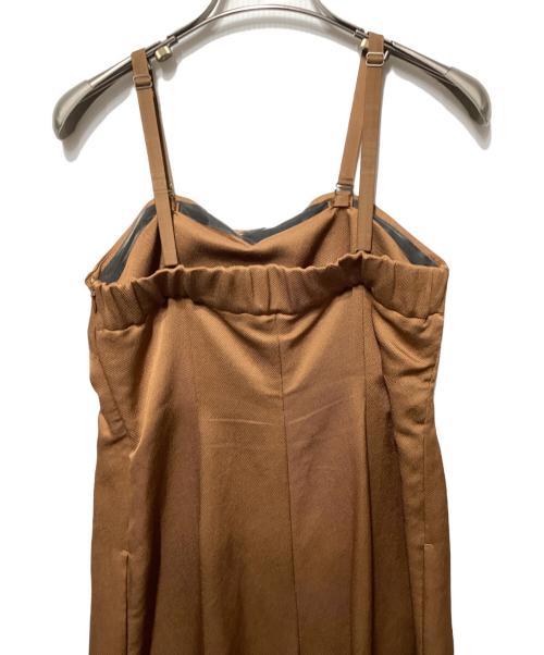 CHAOS（カオス）Chaos (カオス) カルゼオールインワン ブラウン サイズ:38の古着・服飾アイテム
