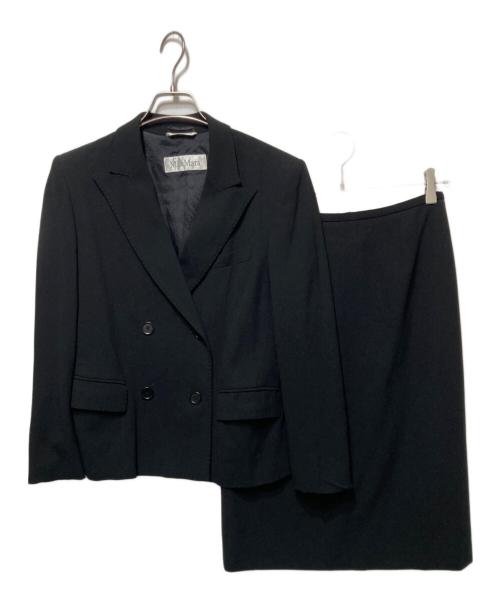 MaxMara（マックスマーラ）MaxMara (マックスマーラ) セットアップ ブラック サイズ:42の古着・服飾アイテム