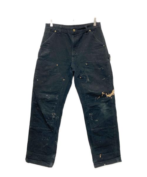 CarHartt（カーハート）CarHartt (カーハート) ダブルニーワークパンツ ブラック サイズ:W33　L32の古着・服飾アイテム