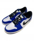 NIKEナイキ）の古着「ローカットスニーカー」｜ホワイト×ブルー