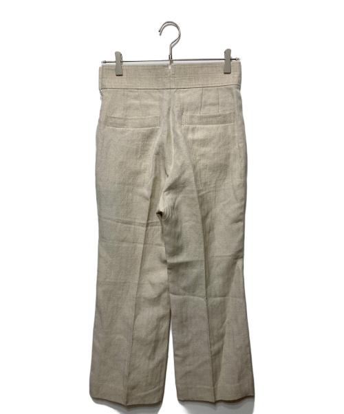 CHAOS（カオス）CHAOS (カオス) ウールリネンヘリンボーンセットアップ アイボリー サイズ:ジャケットFree/ボトム38の古着・服飾アイテム