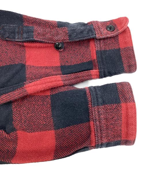 NEIGHBORHOOD（ネイバーフッド）NEIGHBORHOOD (ネイバーフッド) バッファローチェックネルシャツ レッド サイズ:Lの古着・服飾アイテム