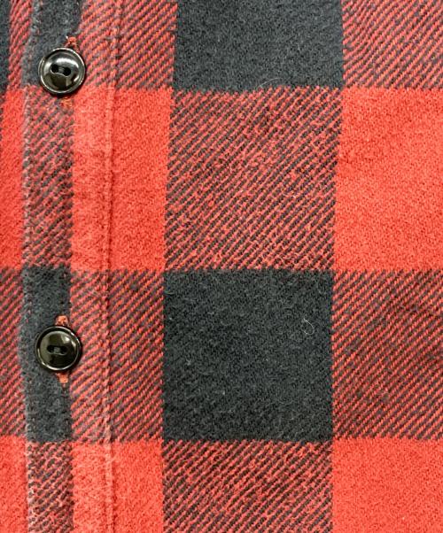 NEIGHBORHOOD（ネイバーフッド）NEIGHBORHOOD (ネイバーフッド) バッファローチェックネルシャツ レッド サイズ:Lの古着・服飾アイテム
