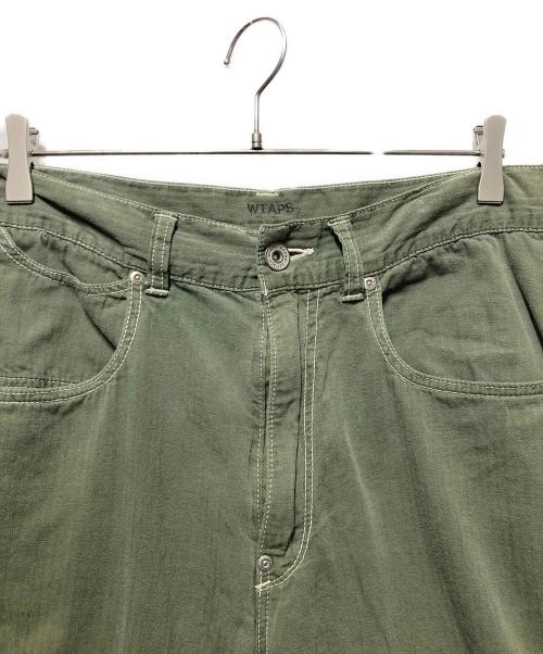 WTAPS（ダブルタップス）WTAPS (ダブルタップス) HBTワークパンツ カーキ サイズ:Ｌの古着・服飾アイテム