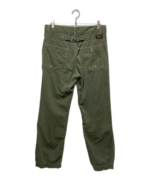 WTAPS（ダブルタップス）WTAPS (ダブルタップス) HBTワークパンツ カーキ サイズ:Ｌの古着・服飾アイテム