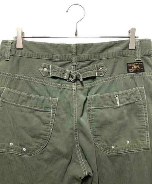 WTAPS（ダブルタップス）WTAPS (ダブルタップス) HBTワークパンツ カーキ サイズ:Ｌの古着・服飾アイテム