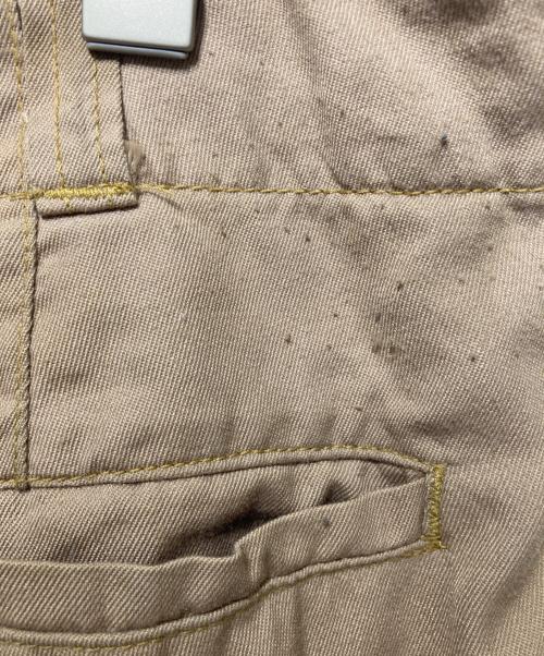 German military（ジャーマンミリタリー）German military (ジャーマンミリタリー) Tropical Cargo pants ベージュ サイズ:不明の古着・服飾アイテム