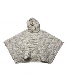 THE NORTHFACE PURPLELABEL（ザ・ノースフェイス パープルレーベル）の古着「ダウン ポンチョ」｜アイボリー