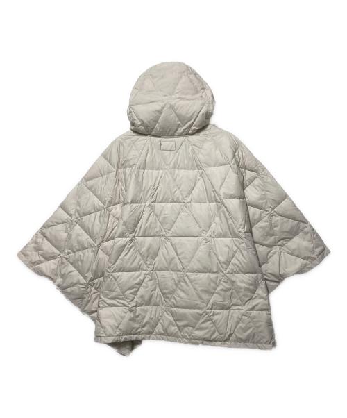 THE NORTHFACE PURPLELABEL（ザ・ノースフェイス パープルレーベル）THE NORTHFACE PURPLELABEL (ザ・ノースフェイス パープルレーベル) ダウン ポンチョ アイボリー サイズ:Mの古着・服飾アイテム