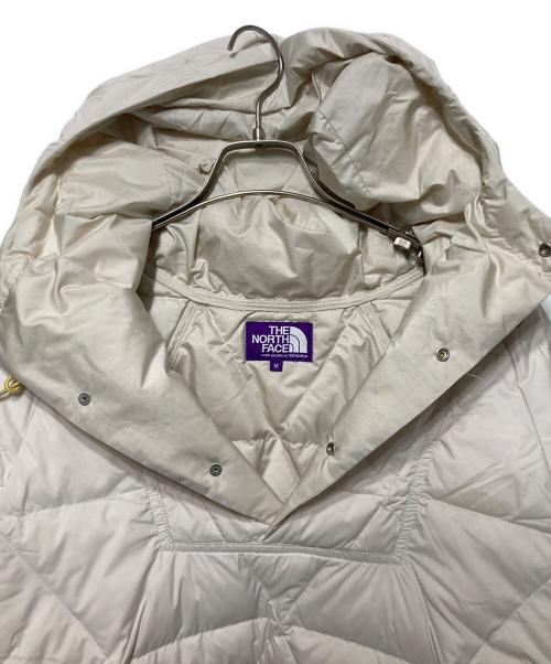 THE NORTHFACE PURPLELABEL（ザ・ノースフェイス パープルレーベル）THE NORTHFACE PURPLELABEL (ザ・ノースフェイス パープルレーベル) ダウン ポンチョ アイボリー サイズ:Mの古着・服飾アイテム