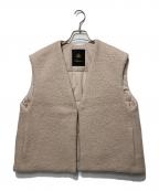 DRAWERドゥロワー）の古着「FALL2 ボアジレ」｜ベージュ