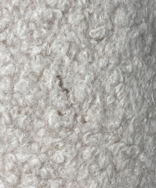 DRAWER（ドゥロワー）Drawer (ドゥロワー) FALL2 ボアジレ ベージュ サイズ:Freeの古着・服飾アイテム