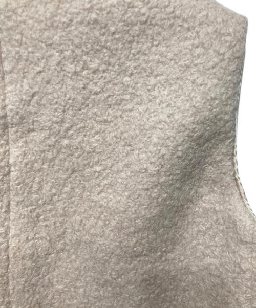 DRAWER（ドゥロワー）Drawer (ドゥロワー) FALL2 ボアジレ ベージュ サイズ:Freeの古着・服飾アイテム