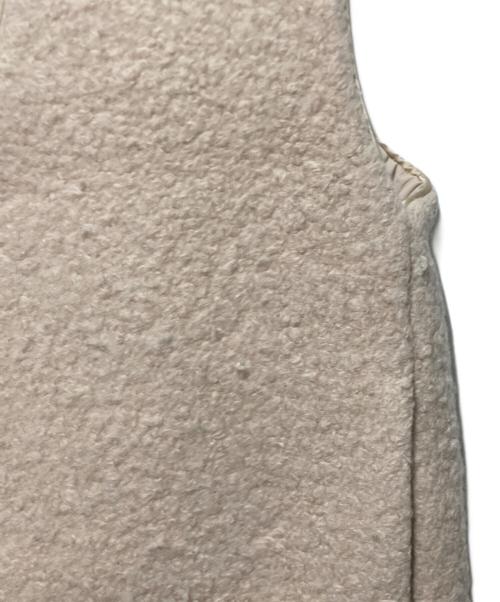 DRAWER（ドゥロワー）Drawer (ドゥロワー) FALL2 ボアジレ ベージュ サイズ:Freeの古着・服飾アイテム