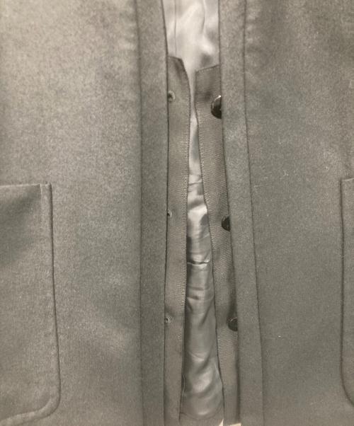 BACCA（バッカ）BACCA (バッカ) ウールサキソニー ノーカラージャケット ブラック サイズ:36の古着・服飾アイテム