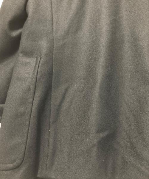 BACCA（バッカ）BACCA (バッカ) ウールサキソニー ノーカラージャケット ブラック サイズ:36の古着・服飾アイテム