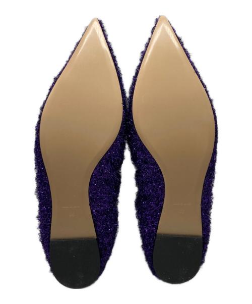 Pippichic（ピッピシック）Pippichic (ピッピシック) REMY SPARK フラットシューズ パープル サイズ:38の古着・服飾アイテム