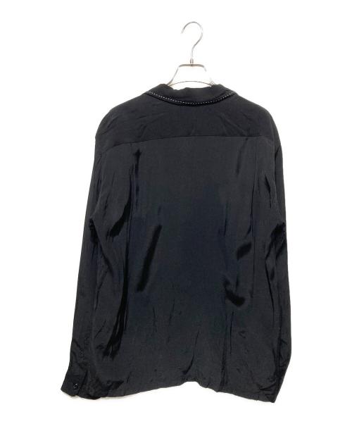 STYLE EYES（スタイルアイズ）STYLE EYES (スタイルアイズ) ボウリングシャツ ブラック サイズ:Ｍの古着・服飾アイテム