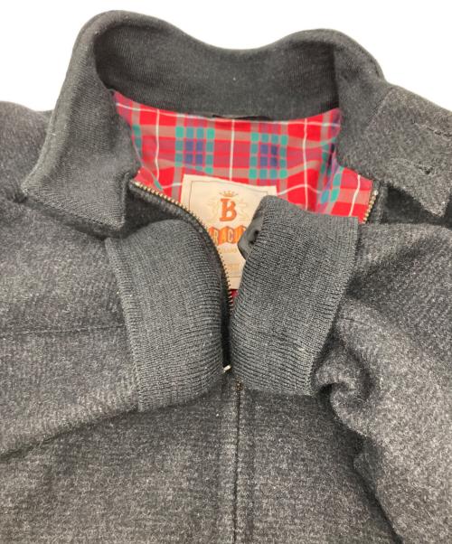 BARACUTA（バラクータ）BARACUTA (バラクータ) ウールスイングトップ グレー サイズ:38の古着・服飾アイテム