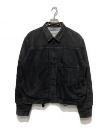 nonnative×MINEDENIM（ノンネイティブ×マインデニム）の古着「1st Type デニムジャケット」｜ブラック