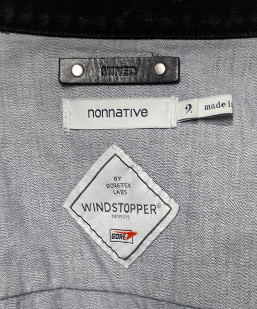 nonnative（ノンネイティブ）nonnative (ノンネイティブ) MINEDENIM (マインデニム) 1st Type デニムジャケット ブラック サイズ:2の古着・服飾アイテム
